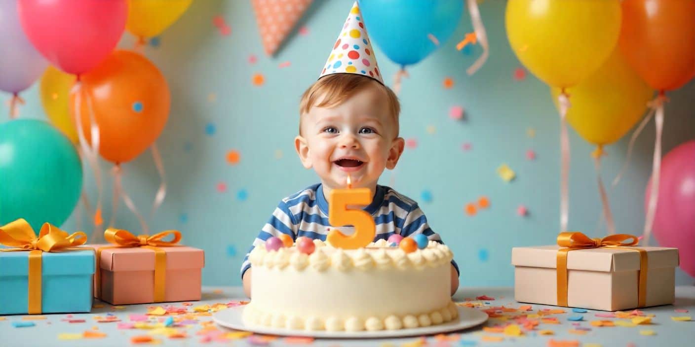 Happy 5th Birthday Wishes for Son